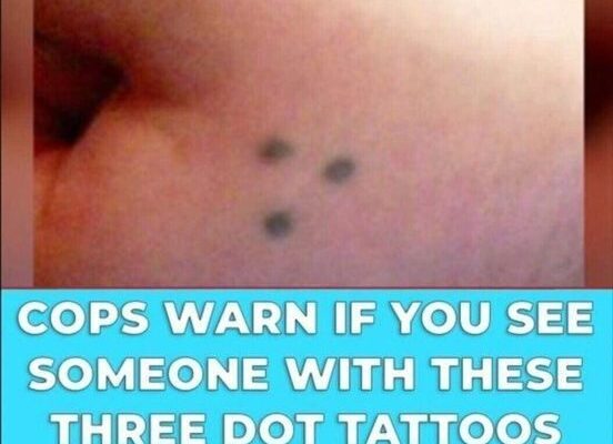 If you see someone with that tattoo, get out of there…