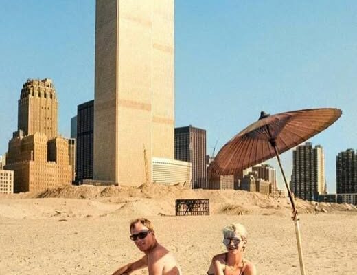 Photos: Discover the lost New York beach at the Twin Towers