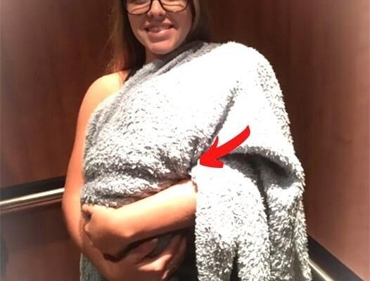MY DAUGHTER CARRIED A BLANKET COVERING WHAT EVERYONE ASSUMED WAS A CHILD INTO THE HOSPITAL, BUT WHEN SHE REVEALED