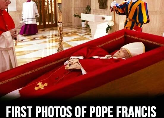 The holy items inside Pope Francis’ casket