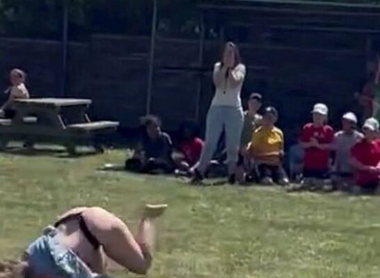 Mom Refuses To Run Race After Accidentally Mooning The Crowd