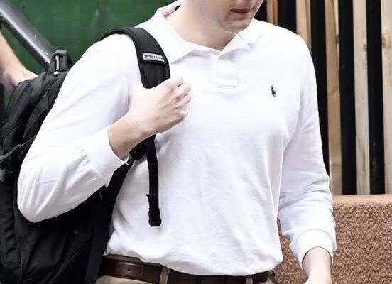 Why Barron Trump always carry a black backpack to class