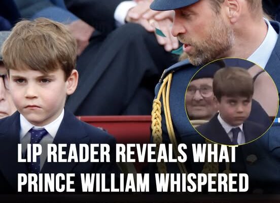 Lip reader reveals what Prince William said to Prince Louis at VE Day Parade