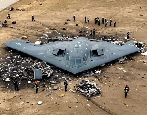 B-2 Spirit was shot down to…….