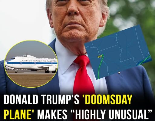 Trump’s ‘Doomsday plane’ makes suspicious flight amidst stark warning to Iran