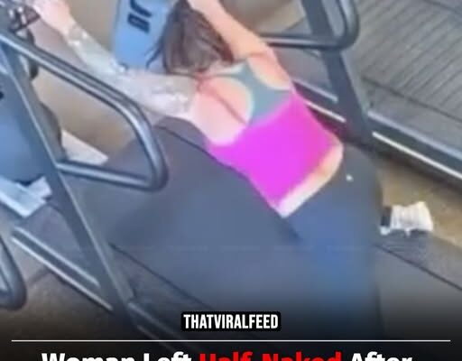 Woman Left Half-Naked After Tripping On Treadmill And Having Leggings ‘Sucked Off’