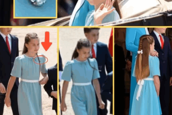 Princess Charlotte, 10, Captivates Audiences in Elegant Teal Dress and Queen’s Diamond Brooch at Trooping the Colour 2025