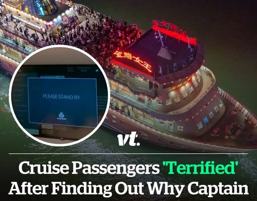 Cruise passengers ‘terrified’ after finding out why captain ordered them to switch off their lights and close curtains