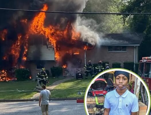 Seventh Grader Saves Family from House Fire and Becomes an Honorary Firefighter
