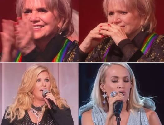 Carrie Underwood, Bonnie Raitt, and Emmylou Harris unite for a jaw-dropping tribute to a living legend and Linda Ronstadt’s reaction said it all!