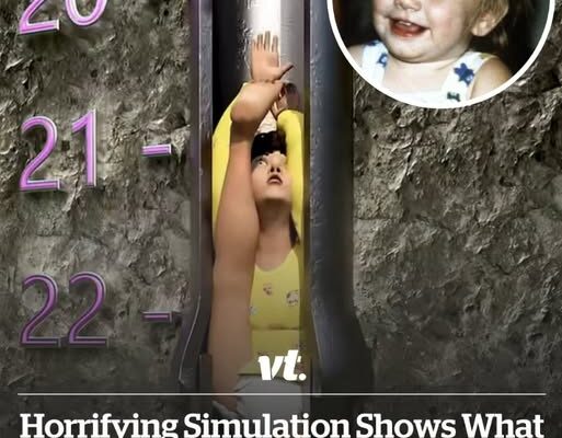 Horrifying simulation shows what happened to the baby who fell into a pipe for 56 hours