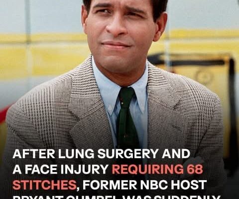 Emergency crews transported Bryant Gumbel from his Manhattan apartment on a stretcher