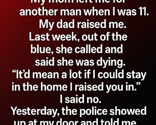 She Left Me at 11—Years Later, Her Final Message Changed Everything