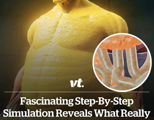 Stunning step-by-step simulation reveals what really happens to your body after 36 hours without food